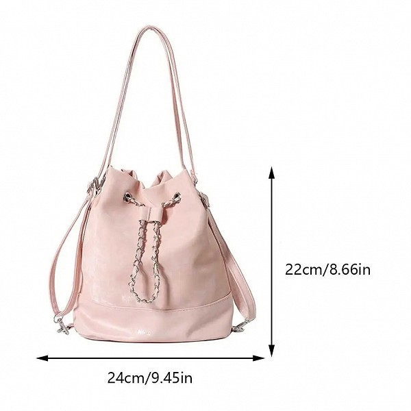 Sac cartable décontracté pour femme, grande capacité, PU, proximité wstring, sac hobo chic, solide, document, sangle réglable po|7,99 €|OKKO MODE