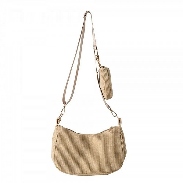 SCOFY FASHION-Petit sac à main en velours côtelé pour femme, sacs à main et sacs à main minimalistes pour voyage, ensemble de 2 |6,29 €|OKKO MODE