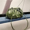 Sac messager en cuir PU plissé pour femme, sac à bandoulière boulette, pocommuniste et sac à main pour femme, soirée, vert, nuag|9,90 €|OKKO MODE