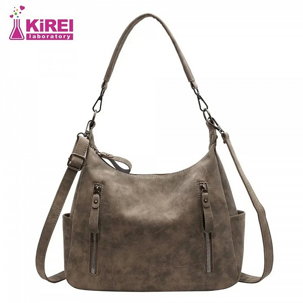 Sac Hobo de Style Rétro pour Femme, Fourre-Tout de Grande Capacité, en Cuir PU Classique, à Bandoulière|16,19 €|OKKO MODE