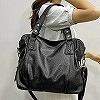 Sac à main Hobo en cuir souple pour femme, grande capacité, sacs initiés, grand sac fourre-tout stylé pour femme, sacs de messag|18,89 €|OKKO MODE