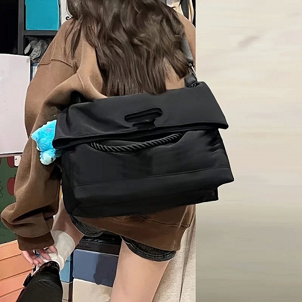 Sac hobo uni de grande taille, sac initié par sangle torsadée de grande capacité, sac messager 03|16,11 €|OKKO MODE