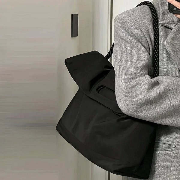 Sac hobo uni de grande taille, sac initié par sangle torsadée de grande capacité, sac messager 03|16,11 €|OKKO MODE