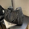 Sac à bandoulière rétro en cuir PU pour femme, sacs à main de grande capacité, designer de luxe, unique initié, oblique, hobos, |13,94 €|OKKO MODE