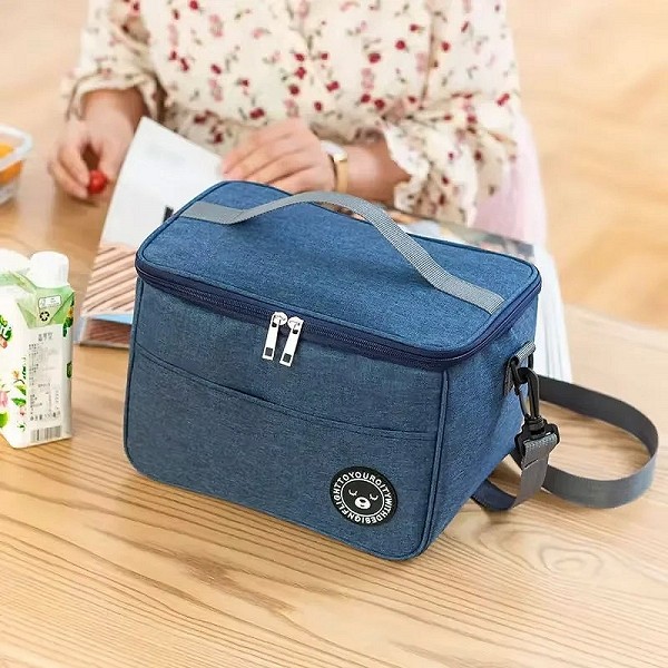 Sac à lunch portable étanche avec sangle initiée, boîte isotherme pour aliments|4,95 €|OKKO MODE