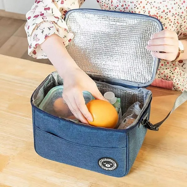 Sac à lunch portable étanche avec sangle initiée, boîte isotherme pour aliments|4,95 €|OKKO MODE