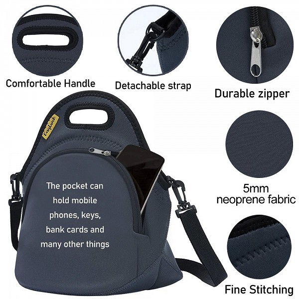 Sac à lunch portable pliable et isolant de grande capacité, facile à nettoyer pour camping|7,00 €|OKKO MODE