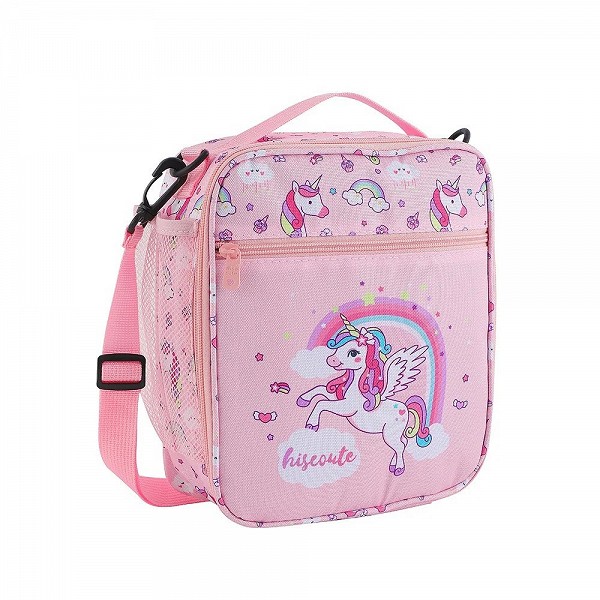 Sac à lunch de dessin animé pour enfants, sac à bento mignon avec bandoulière et boîte repas pour filles Nairobi Orn|7,00 €|OKKO MODE