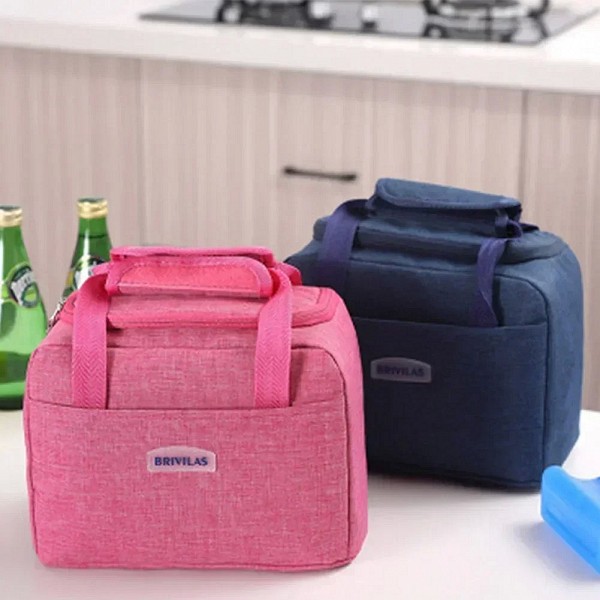 Sac à lunch isotherme portable, boîte à lunch fourre-tout poudres bento Quefissurainer|5,72 €|OKKO MODE