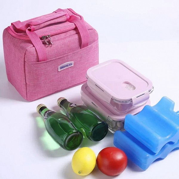 Sac à lunch isotherme portable, boîte à lunch fourre-tout poudres bento Quefissurainer|5,72 €|OKKO MODE