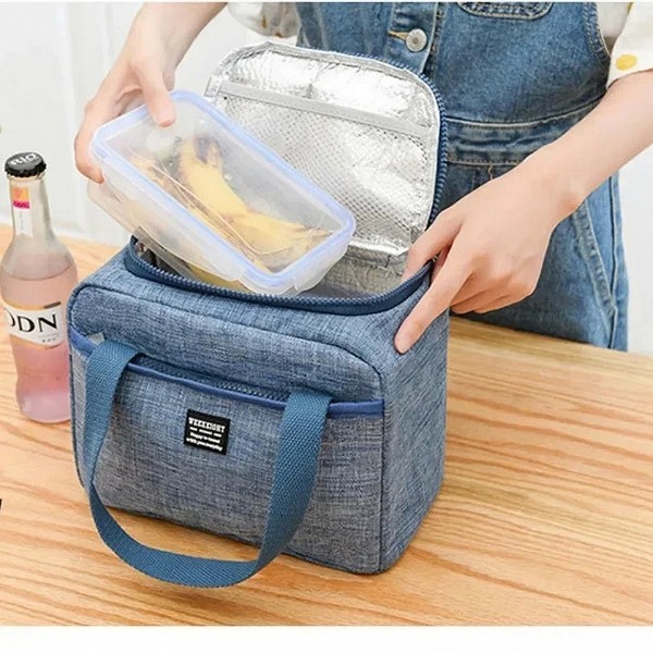 Sac à lunch isotherme portable, boîte à lunch fourre-tout poudres bento Quefissurainer|5,72 €|OKKO MODE