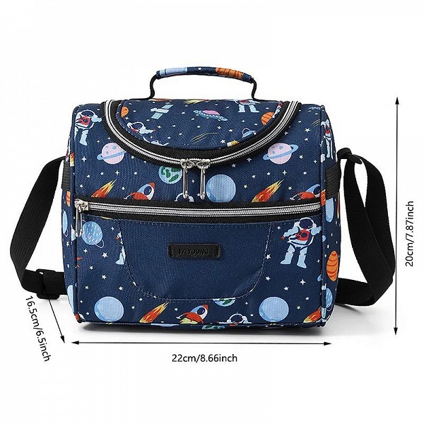 Sac a lunch isotherme avec sangle, fourre-tout dessin animé extérieur pique-nique bureau|7,99 €|OKKO MODE