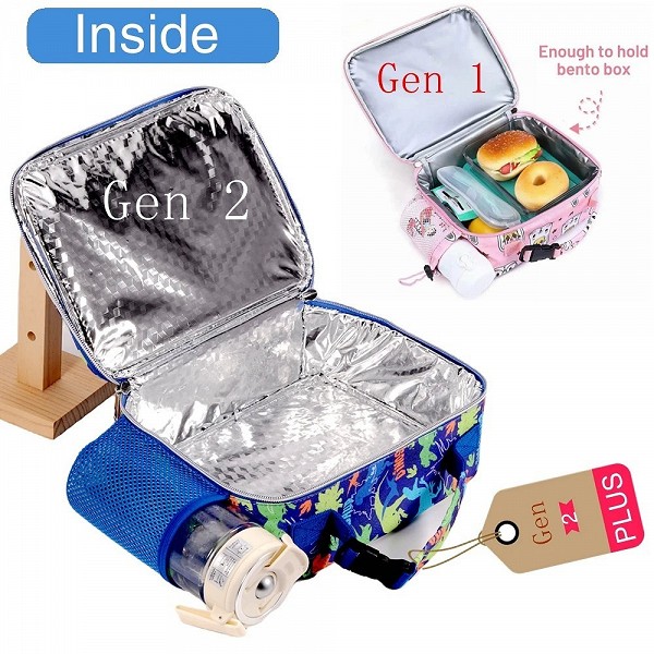 Sac à lunch transparent pour enfants, boîte isolée retour école kit fourre-tout|7,92 €|OKKO MODE