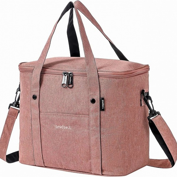 Sac à lunch isotherme réutilisable pour hommes et femmes, grande glacière avec sangle initiale - sac de pique-nique camping|8,00 €|OKKO MODE