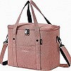 Sac à lunch isotherme réutilisable pour hommes et femmes, grande glacière avec sangle initiale - sac de pique-nique camping|8,00 €|OKKO MODE