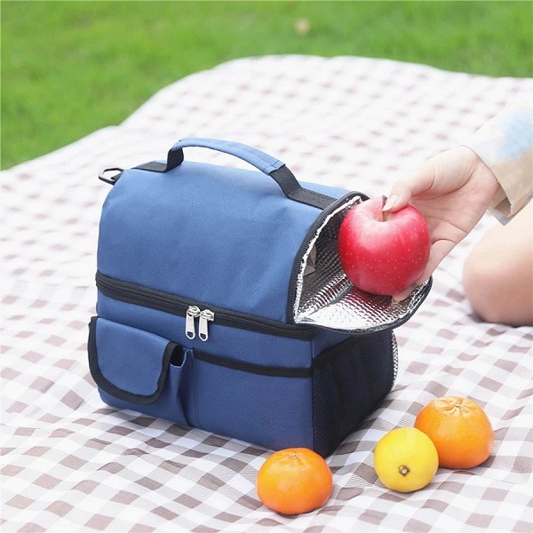 Sac à déjeuner thermique portable 10L, boîte à nourriture étanche durable - Idéal pour le bureau et le camping|9,00 €|OKKO MODE