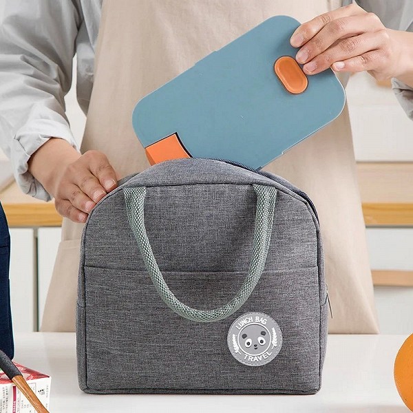 Sac à lunch isolé avec isolation Bento, pack en papier d'aluminium pour repas chauds et froids|3,00 €|OKKO MODE