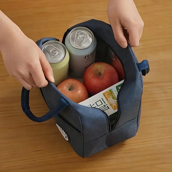 Sac à lunch isolé avec isolation Bento, pack en papier d'aluminium pour repas chauds et froids|3,00 €|OKKO MODE