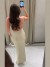 Vestido metálico espalda descubierta mujer, cuello oscilante elegante. | 22,10 $ | OKKO MODE