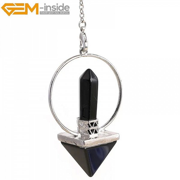 Baguette pyramide améthyste cristal Quartz pendule Chakra pierre Reiki|7,03 €|OKKO MODE