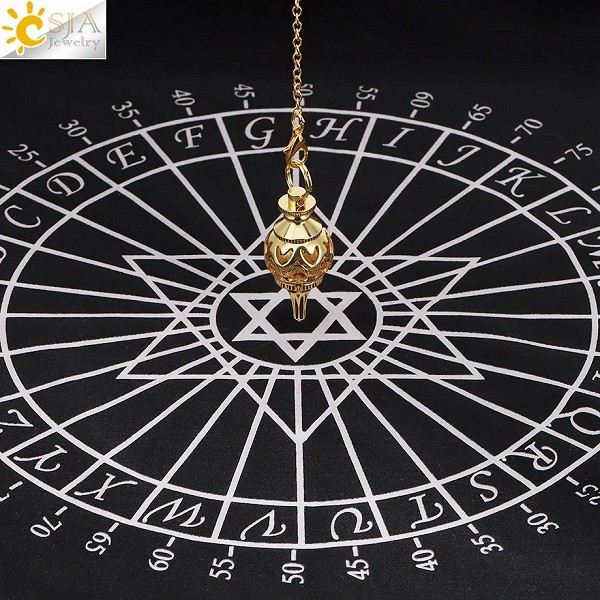 Pendule Spirituel en Métal et Cuivre pour la Méditation, Radiesthésie|2,69 €|OKKO MODE