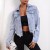 Long Sleeve Denim Jacket with Pockets and Button Detail | $27.04 | OKKO MODE