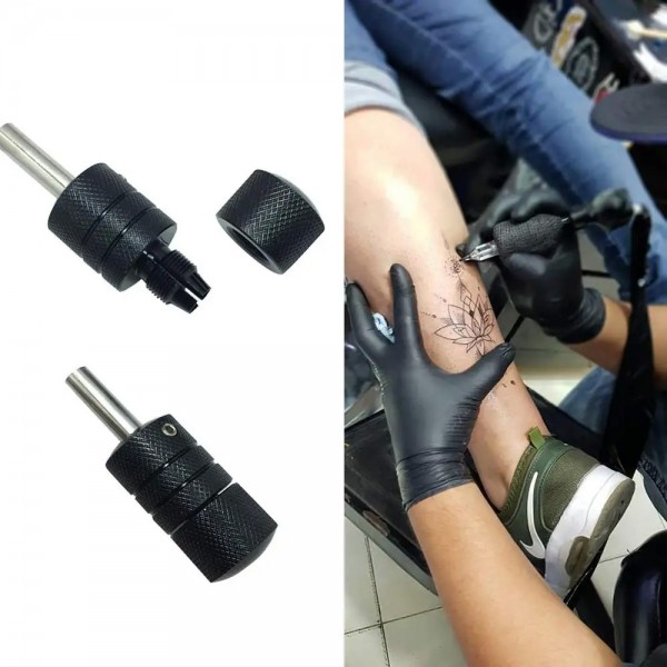 Poignées de tatouage autobloquantes en alliage d'aluminium, tubes Foy 25mm|4,49 €|OKKO MODE