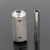 Poignée en acier inoxydable avec tige arrière pour machine à tatouer, 22mm, pointes grossières | $10.76 | OKKO MODE