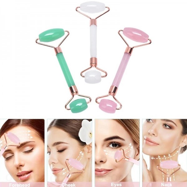 Rouleau de massage Gua Sha en résine pour beauté visage|3,59 €|OKKO MODE