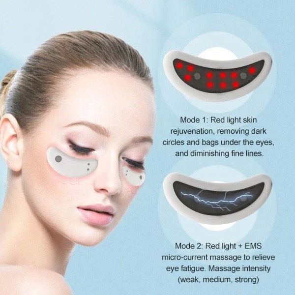 Appareil électrique EMS pour le visage et yeux, massage anti-fatigue cernes rides|40,01 €|OKKO MODE