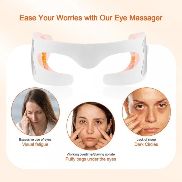 Appareil de massage par vibration anti-âge pour les yeux.|22,00 €|OKKO MODE