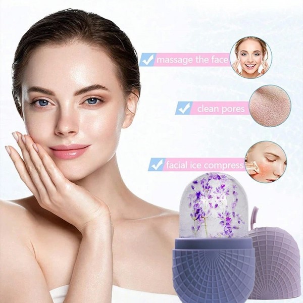 Boule de glace en silicone pour raffermir la peau du visage et des yeux|2,69 €|OKKO MODE