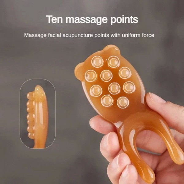 Planche de massage Guasha en résine pour visage et yeux|2,04 €|OKKO MODE