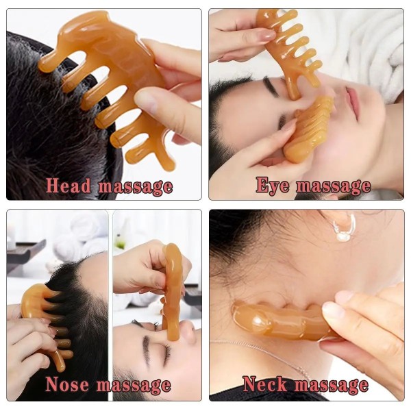 Planche de massage Guasha en résine pour visage et yeux|2,04 €|OKKO MODE