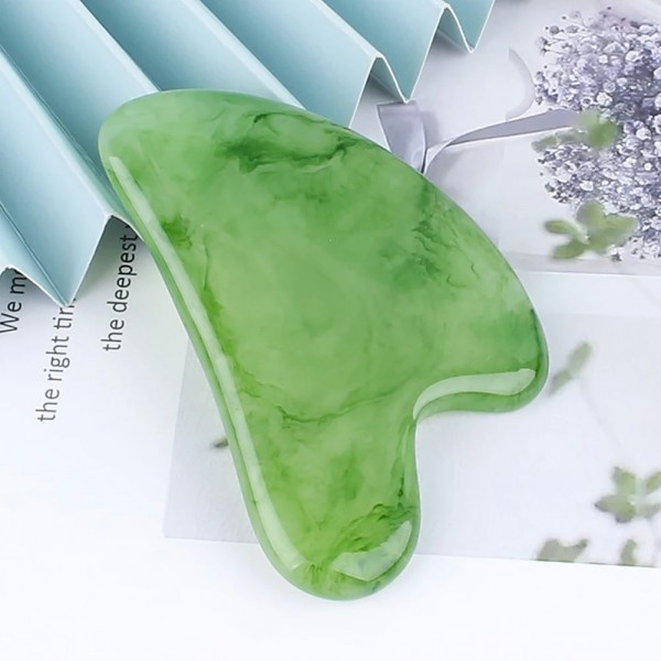 Grattoir facial Gua Sha en résine pour massage|1,79 €|OKKO MODE