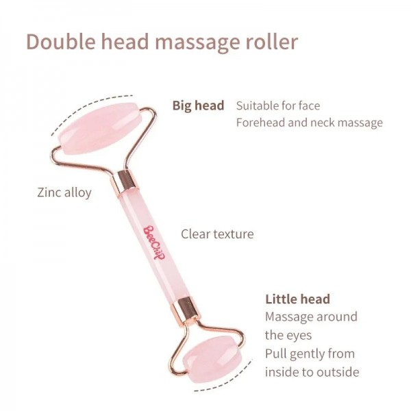 Rouleau de massage facial Gua Sha en résine, outils soins peau visage|1,98 €|OKKO MODE