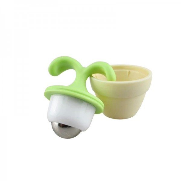 Bille glacée lymphatique cervicale, plante en pot mignonne, boule roulante, outil magique apaisant pour les yeux|0,89 €|OKKO MODE