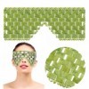 Masque de massage naturel pour les yeux, 1 pièce, accessoire de soins pour la peau, relaxation, sommeil, spa, beauté|1,98 €|OKKO MODE