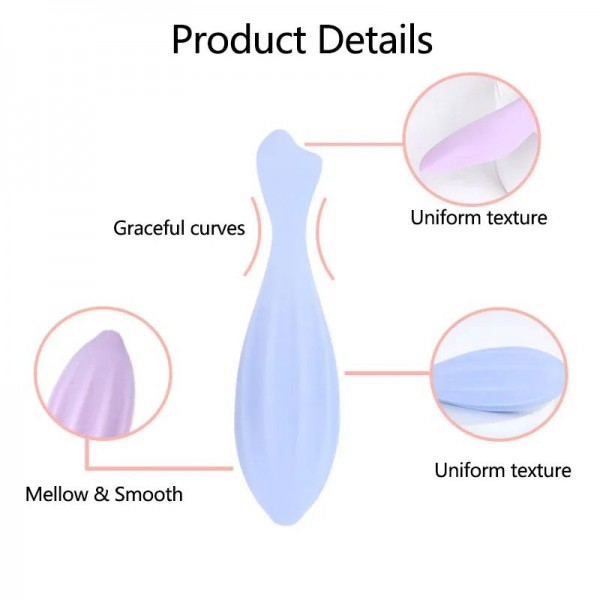 Alwafore-Rouleau de beauté Gua Sha en silicone pour le visage et les yeux, outil de massage du visage, outil de soins de la peau|5,94 €|OKKO MODE