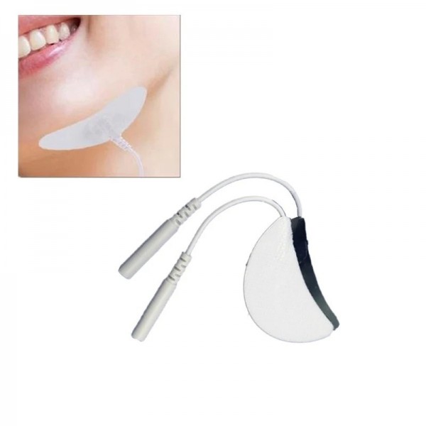 EMS-Électrodes TENS en gel pour massage des yeux, thérapie d'acupuncture, masseur facial, stimulateur musculaire à impulsions, é|4,50 €|OKKO MODE