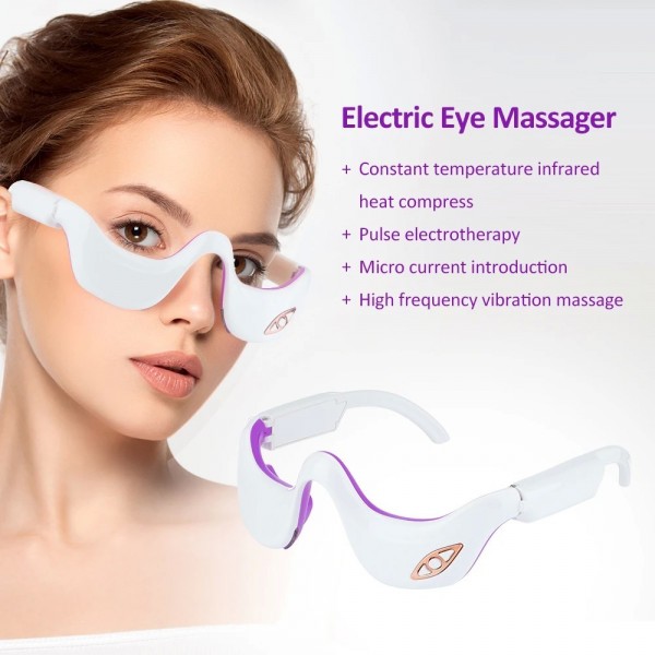 Massage électrique pour les yeux, anti-déformable, vieillissement, soins oculaires, outil de beauté