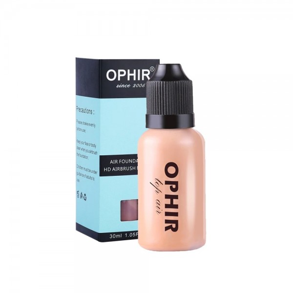 OPHIR-Encres de fond de teint à l'aérographe, 3 couleurs, peinture pour le visage, maquillage, salon cosmétique, pigment de maqu|14,39 €|OKKO MODE