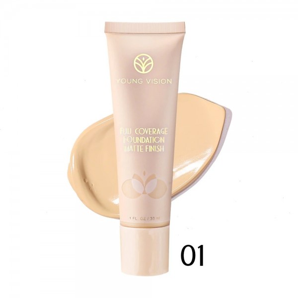 Crème de fond de teint liquide longue tenue, correcteur de couverture complète, contour imperméable, base de maquillage ton blé,|2,69 €|OKKO MODE