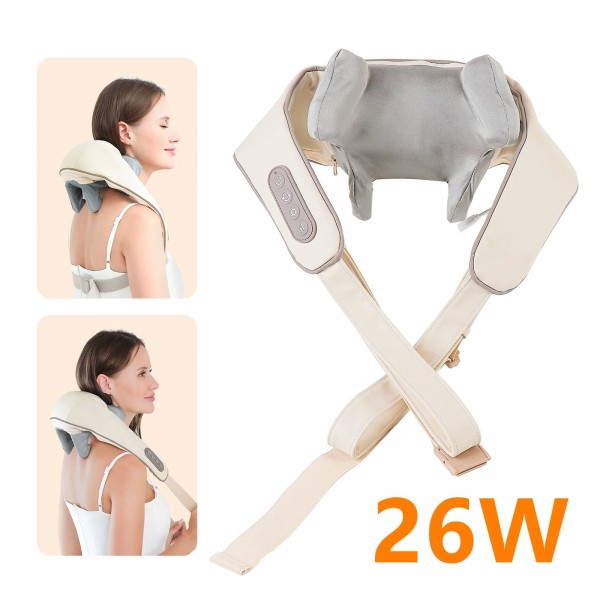 Ceinture de massage cervical sans fil, masseur de cou et de dos, pétrissage initié, relaxation cervicale|44,09 €|OKKO MODE