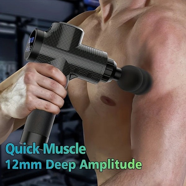 Pistolet de massage électrique PerSCH, odorde massage facial, corps, cou, dos, tissus profonds, relaxation musculaire, outil de |17,09 €|OKKO MODE