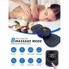 Mini masseur musculaire avec télécommande, plusieurs modes et 19 vitesses pour la relaxation du dos, des jambes et du corps|3,59 €|OKKO MODE