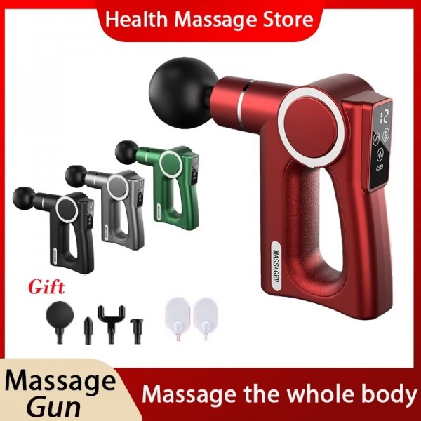 Pistolet électrique portable masseur de tissus profonds pour le cou, le dos et le corps, 4 couleurs|32,39 €|OKKO MODE