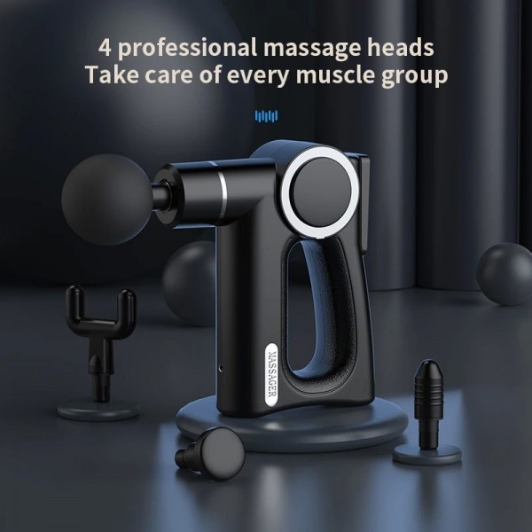 Pistolet électrique portable masseur de tissus profonds pour le cou, le dos et le corps, 4 couleurs|32,39 €|OKKO MODE