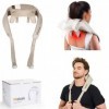 Ceinture massante pour le cou et les cervicales, avec oreiller de massage chauffant, pour le dos, les jambes, la taille|59,39 €|OKKO MODE