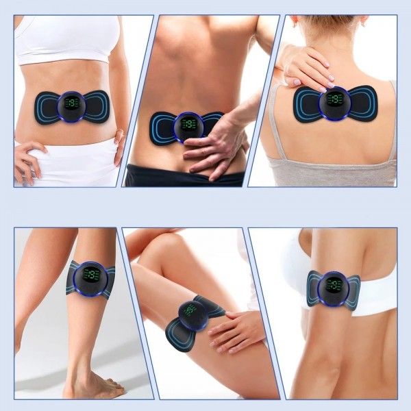 Mini masseur pour épaules, dos, taille, bras, poignet, mains, cuisses, jambes, pieds Oto apaisant pour tout le corps|1,79 €|OKKO MODE